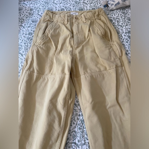 OZMA Jardin Pant, Tencel Bull Denim, Hay - Picture 4 of 6